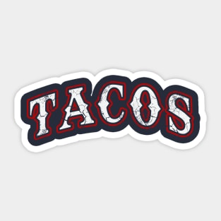 Tacos Mexico Mexican Food Cinco de Mayo Gift Sticker